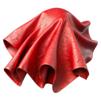 elegant rustic Space Time Fabric Ripping Red Cutout high resolution png
