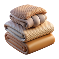 impressive classic Stack of Folded Sweaters Neutral Colors Cutout Element detailed png