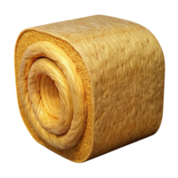 dramatic artistic Straw Bale Wall Section Textured Surface Cutout Element premium png