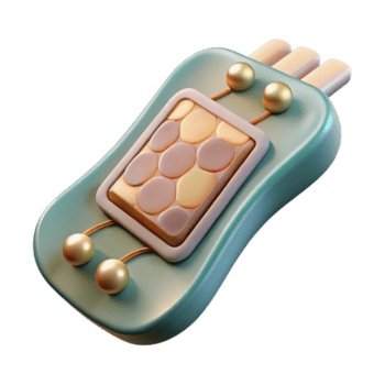 magnificent minimalist Stretchable Bio Sensor Array Transparent Background exclusive png