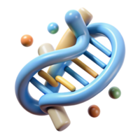 elegant vintage Stylized Dna Data Encoding Process Transparent Background genuine png
