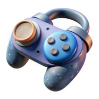 magnificent abstract Stylized Vr Controller with Trackpad and Buttons Transparent Background detailed png