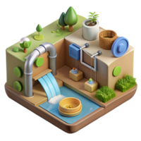 wonderful classic Sustainable Irrigation System Benefits Infographic Cutout Transparent Background professional png