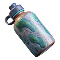 wonderful rustic Sustainable Water Bottle Material Comparison Cutout Transparent Background original png
