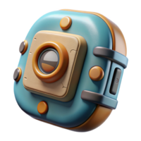 beautiful artistic Symbiotic Gadget with Enhanced Performance Cutout Element high quality png