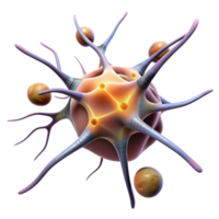 magnificent rustic Synaptic Plasticity Illustration Transparent Background with Animated Neurons authentic png