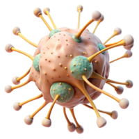 vibrant rustic Synaptic Transmission Illustration Transparent Background with Animated Effect authentic png