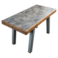 elegant abstract Synthetic Dining Table Sleek and Modern premium png
