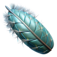impressive traditional Synthetic Feather Barbed Structure Transparent Background high quality png