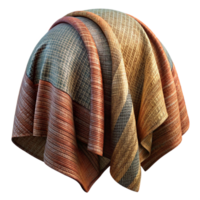 serene rustic Synthetic Fabric with Woven Pattern Transparent Background genuine png