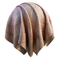 impressive creative Synthetic Fabric with Woven Pattern Transparent Background authentic png