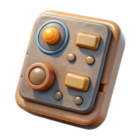 impressive abstract Teleportation Device Control Panel Buttons and Dials Cutout Element authentic png
