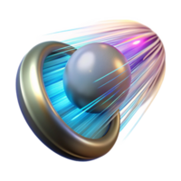 magnificent modern Teleportation Effect Light Streaks Fast Motion Transparent Background authentic png