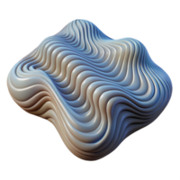 impressive classic Temporal Distortion Effect Wavy Lines Transparent Background authentic png