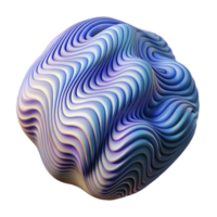 vibrant classic Temporal Anomaly Distortion Effect Wavy Lines Transparent Background high resolution png