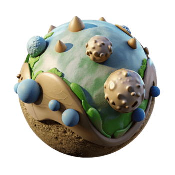 elegant kreativ terrorformning bearbeta visualisering med data poäng transparent bakgrund png