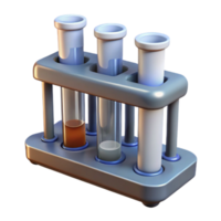 wonderful abstract Test Tube Rack with Vials Transparent Isolated high quality png