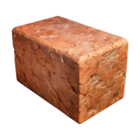 beautiful minimalist Textured Brick Touch Sensation Isolated on Transparent Background Rough and Porous authentic png
