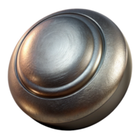 vibrant traditional Textured Metal Touch Sensation Isolated on Transparent Background Reflective Surface professional png