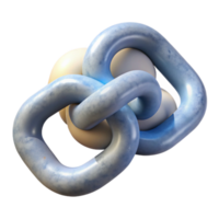 impressive artistic Thought Bubble Chain Linked Isolated Element genuine png
