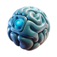 vibrant creative Transparent Neural Interface Cutout Element authentic png