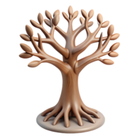 impressive artistic Tree of Life Isolated with Branching Design png