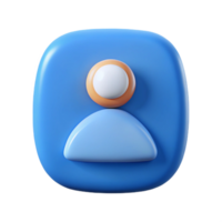 magnificent creative User Account Icon Isolated with Drop Shadow authentic png
