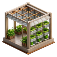 impressive rustic Vertical Farm Modular Design Cutout exclusive png