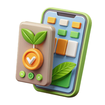 vibrante clássico vertical Fazenda monitoramento aplicativo interface isolado Cortar fora genuíno png