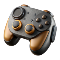 extraordinary rustic Virtual Reality Controller Black Isolated on Transparent Background high quality png