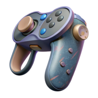 stunning classic Virtual Reality Controller Side View with Grip Buttons Transparent Background detailed png
