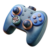 serene minimalist Virtual Reality Controller with Joystick and Buttons Isolated original png
