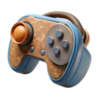 serene contemporary Virtual Reality Controller with Joystick and Buttons Isolated exclusive png