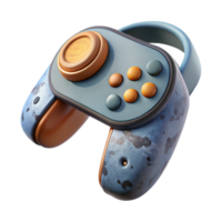 stunning vintage Virtual Reality Controller with Joystick and Buttons Isolated original png