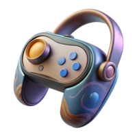 magnificent rustic Virtual Reality Controller with Joystick and Buttons Isolated premium png