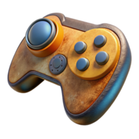 vibrant minimalist Virtual Reality Controller with Joystick and Buttons Isolated authentic png