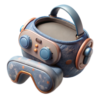 dramatic contemporary Virtual Reality Headset Controller Transparent Background with Button Details genuine png