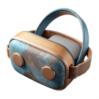 dramatic rustic Virtual Reality Headset Immersive Environment Cutout Transparent Background png