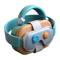 extraordinary minimalist Virtual Reality Headset Medical Training Isolated authentic png