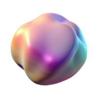 wonderful abstract Weightless Canvas with Gradient Background Isolated Element exclusive png
