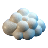 extraordinary abstract Whimsical Paper Cloud Cutout with Soft Shadows Transparent high resolution png