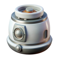 dramatic artistic White Gray Artificial Centrifuge Isolated Transparent Background genuine png