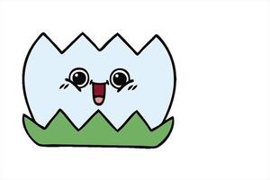 A cartoon character with a face and a smile video