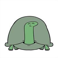 A cartoon turtle with a green shell and a smile video