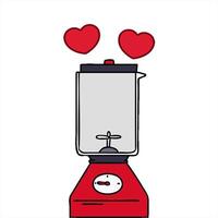 A blender with hearts on top of it video