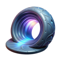 vibrante tradicional buraco de minhoca Saída brilhante luz transparente fundo genuíno png