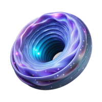 beautiful rustic Wormhole Exit Swirling Nebula Transparent Background original png