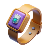 impressive abstract Wristband Calorie Counter Display on Transparent Background original png