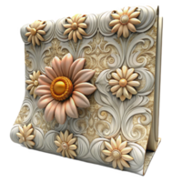magnificent rustic Patterned Wallpaper Floral Design Transparent Background premium png
