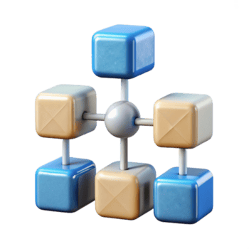 vibrante rústico cuántico algoritmo diagrama de flujo lado ver aislado elemento detallado png